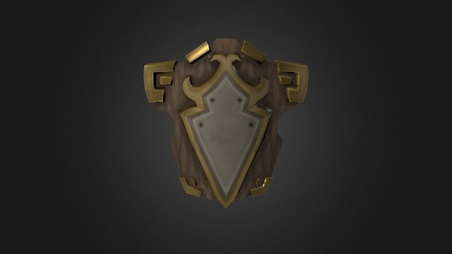 Shield Low 3D Model