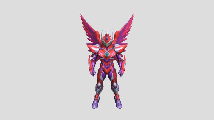 great light worrior 3D Model