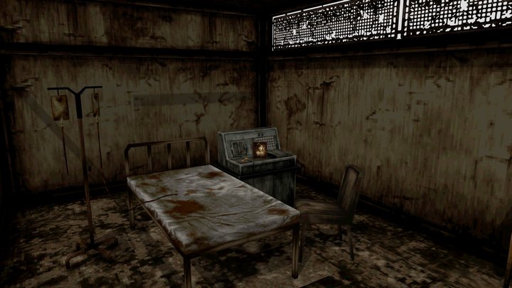 Silent Hill - Alessa's Hospital Room 3D Model