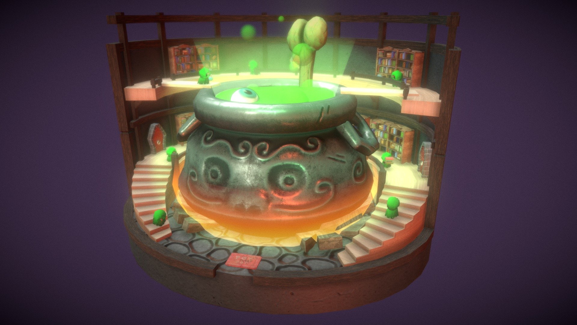 Lil' Lab — Sketchfab embed 3D viewer