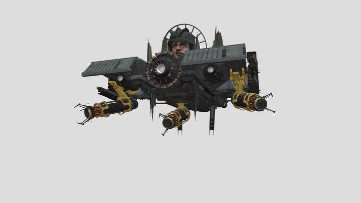 Astro carrier by xxtiffanyxx 3D Model