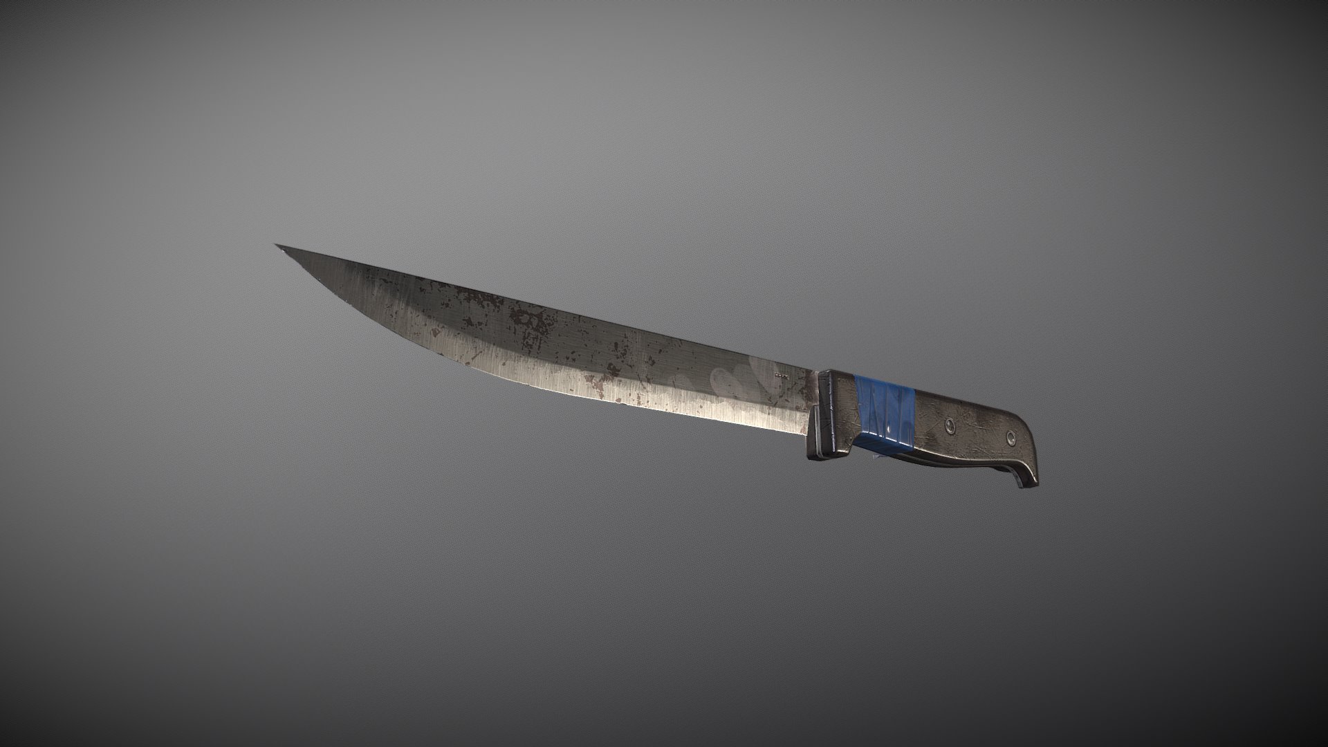 Knife - 3d Model By Oleh (@oleg.sytnikov) [34fd3dc] - Sketchfab