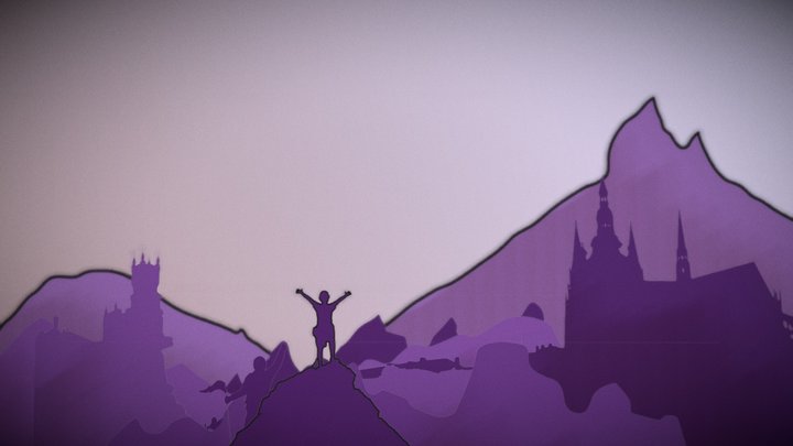 Planes Mountain Range 3D Model