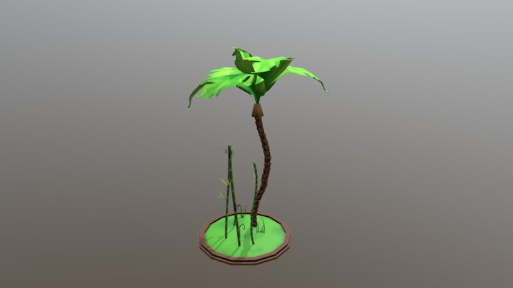 Pirate Treasure - Vegetation 3D Model