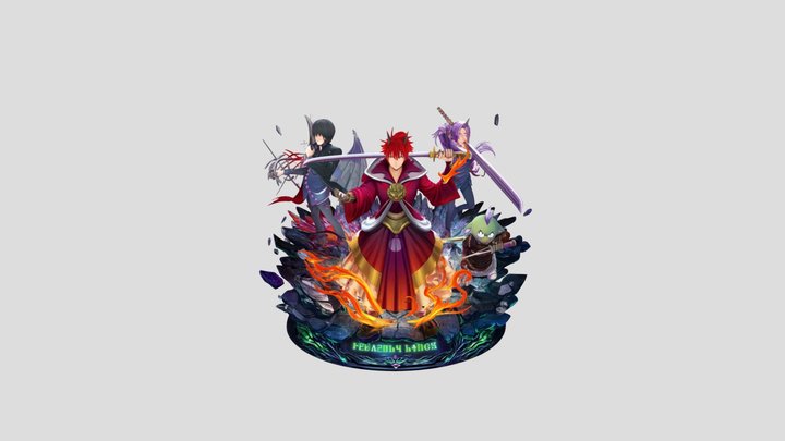 Last Cloudia Meets Reincarnated Slime 3D Model