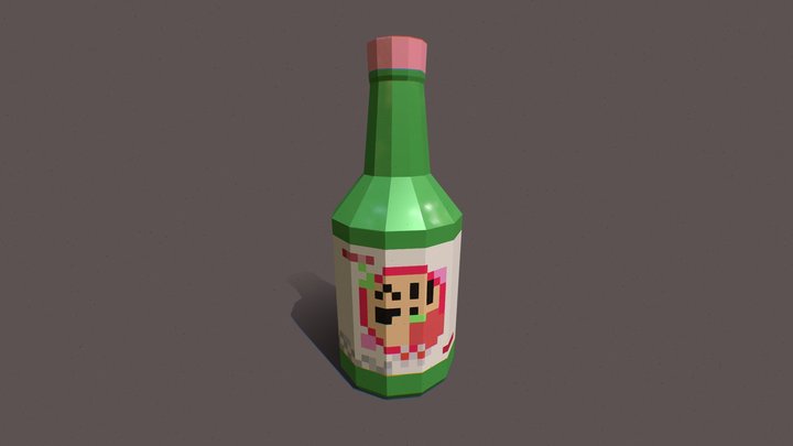 Soju 3D Model