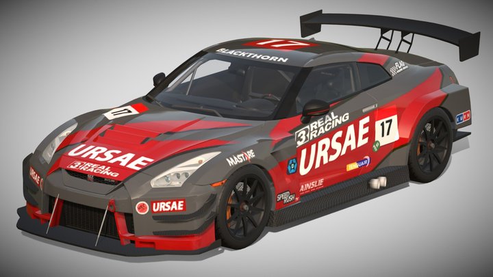2018 Nissan GT-R Nismo R3 – Modelo 3D gratuito STL
