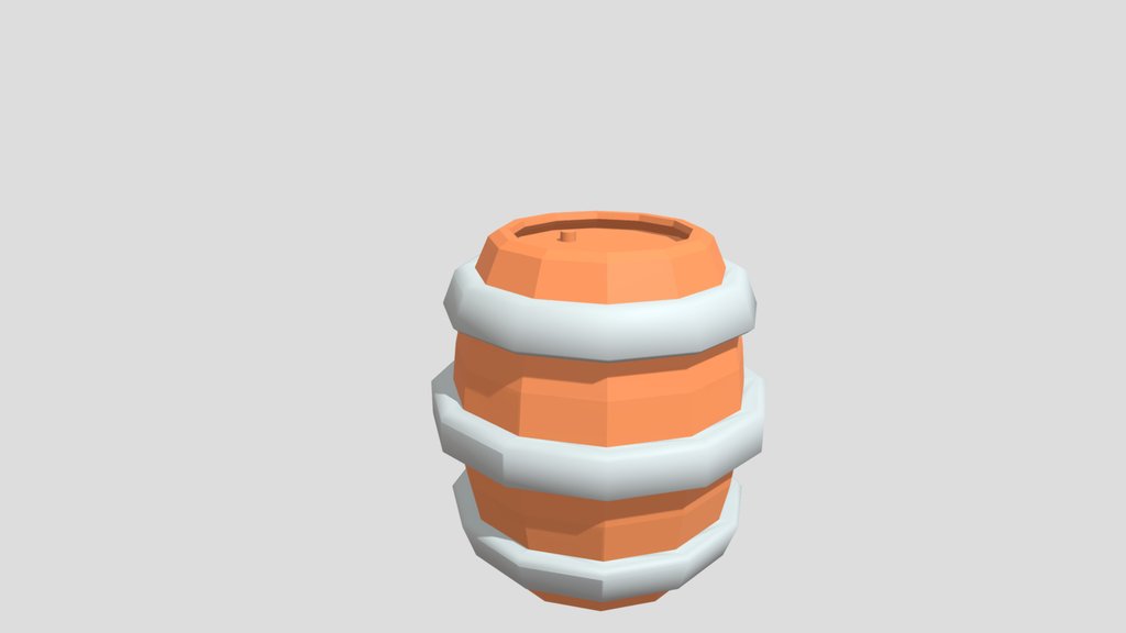 3DModellingBarrelModel