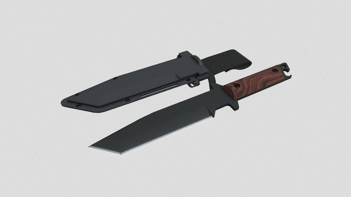 Knife 3D Model