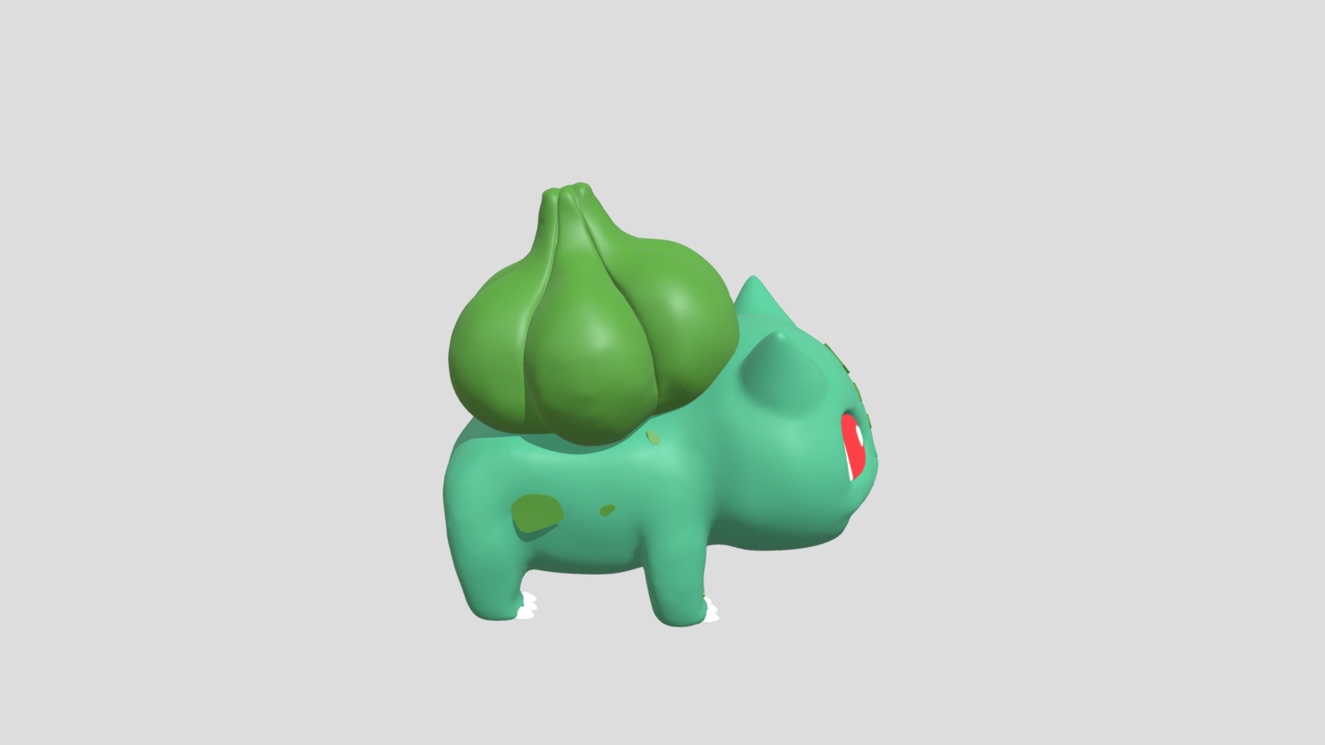 Bulbasaur - 3D model by huyhva2h2009007 [3500a83] - Sketchfab