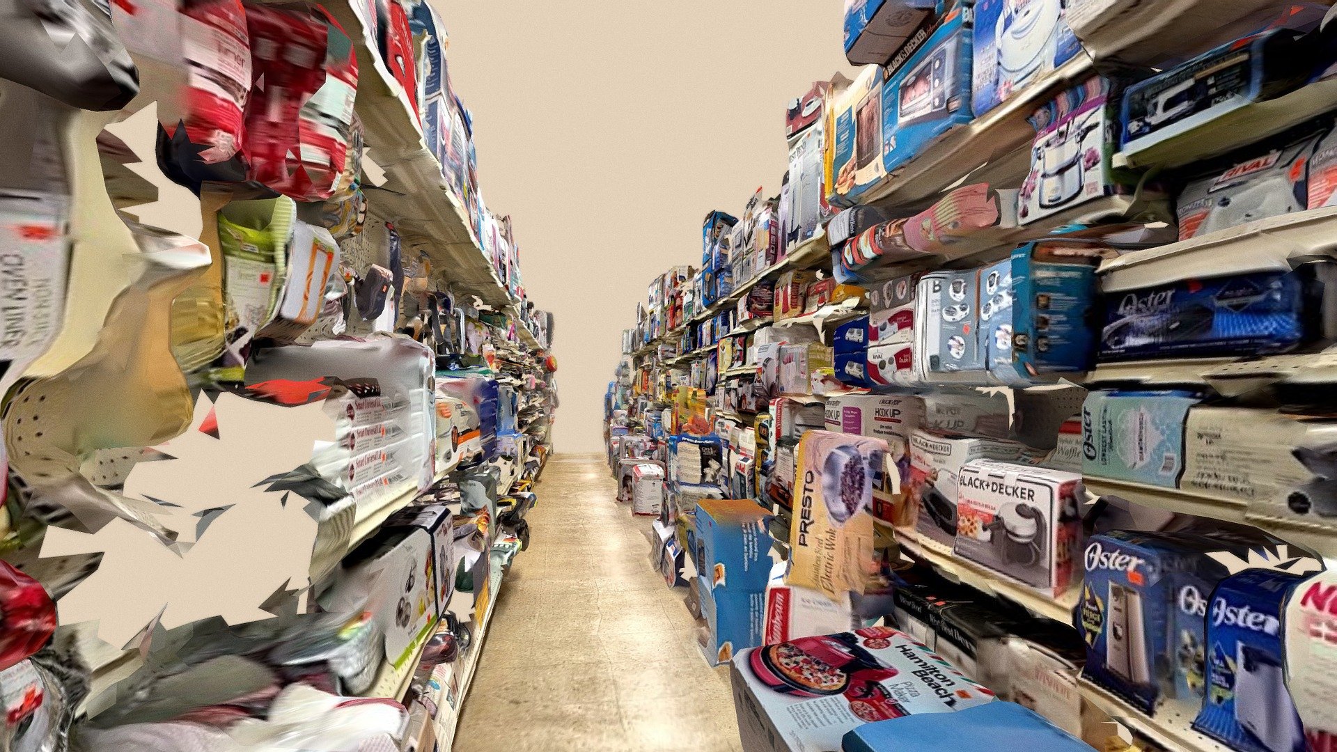 Evans Store Aisle