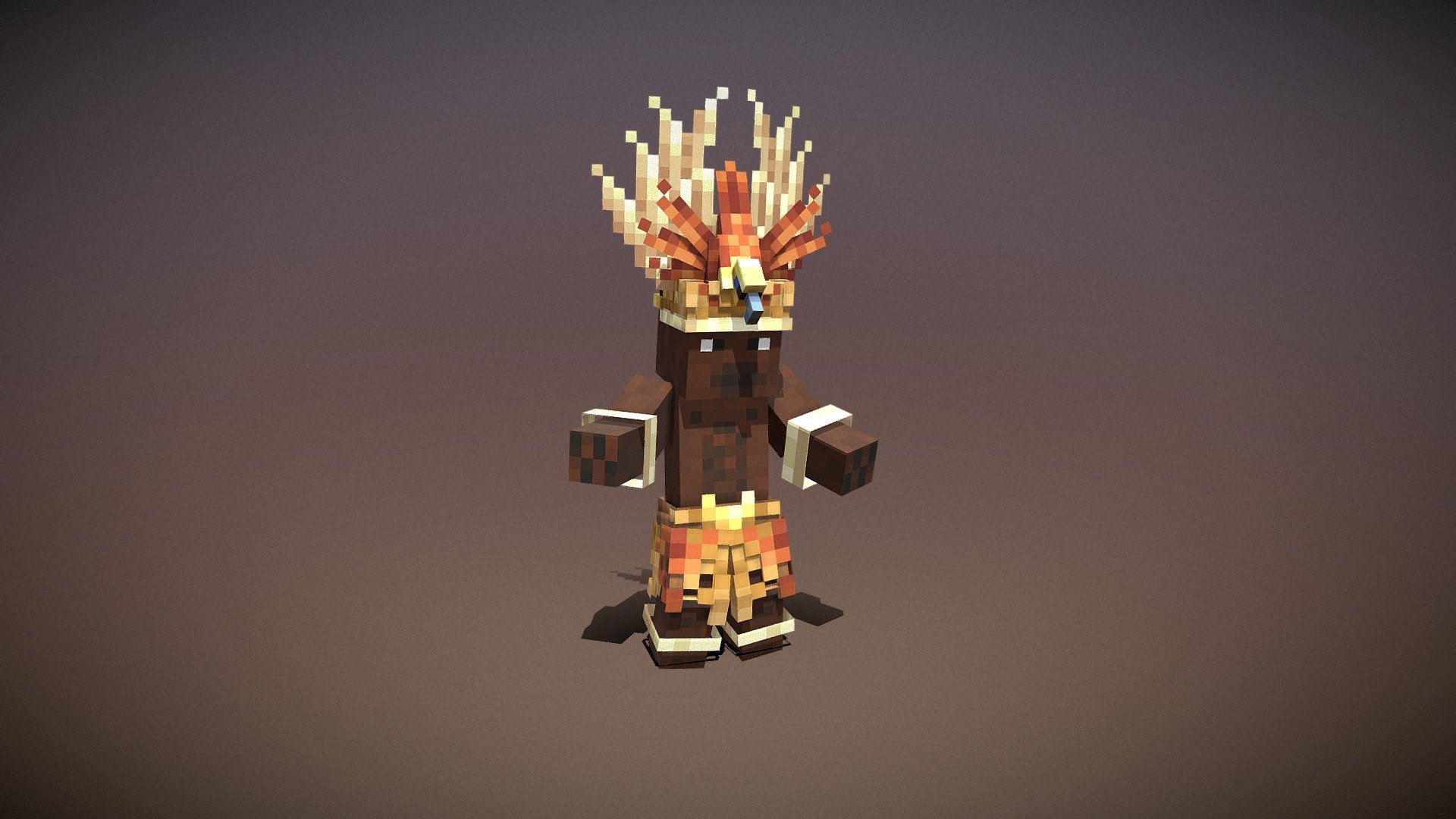 Papua Tribal - 3D model by EnderKariz (@riskybppn06) [35019e9] - Sketchfab