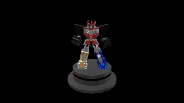 Megazord 3D Model