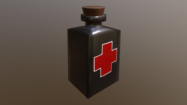 Health Potion 3D Model