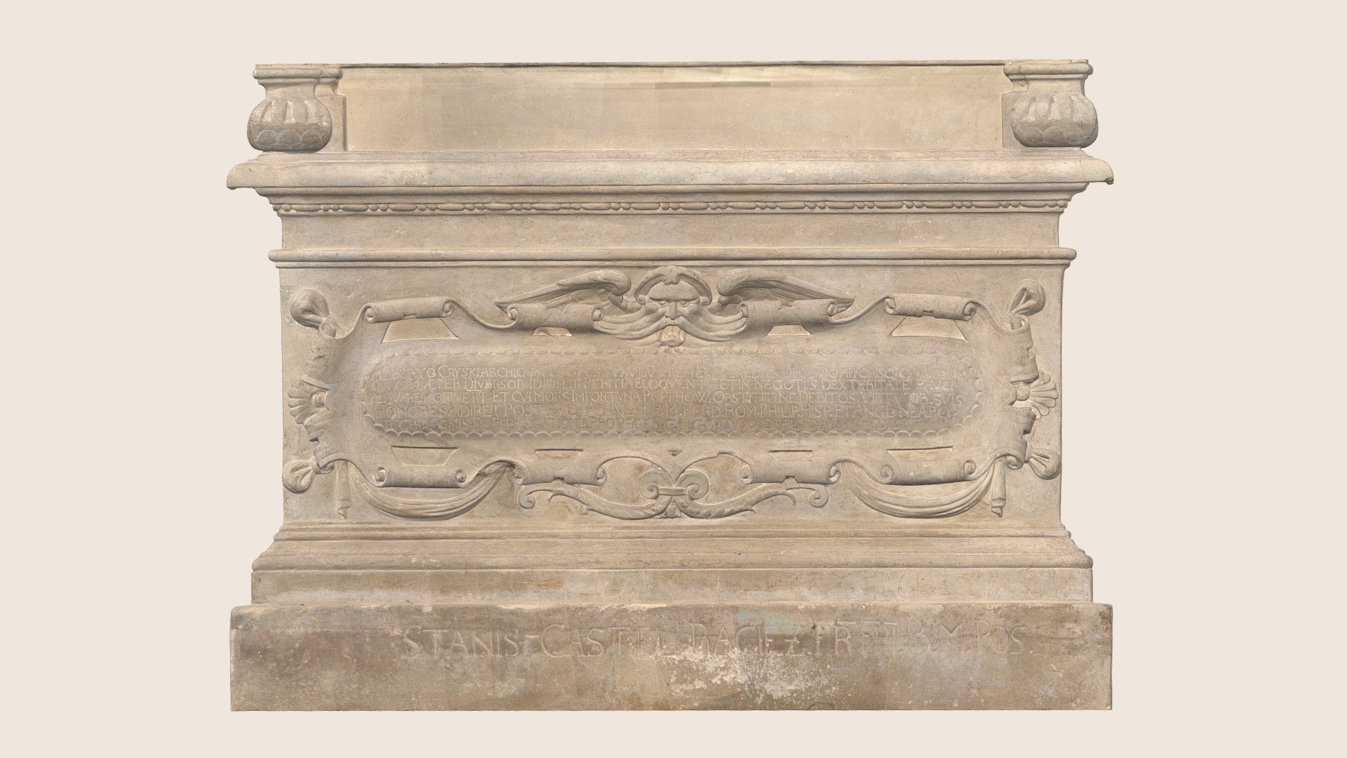 Renaissance epitaph - 3D model by FWNDK [3503974] - Sketchfab