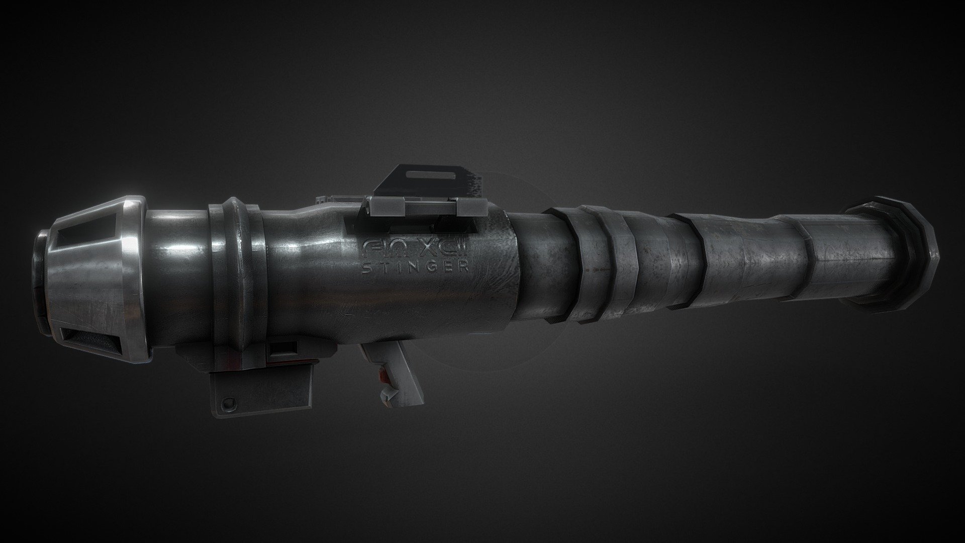 Sci-fi Missile Launcher - Buy Royalty Free 3d Model By Masterarchitech 