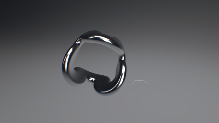 Chrismontou-ringcurve-01 3D Model