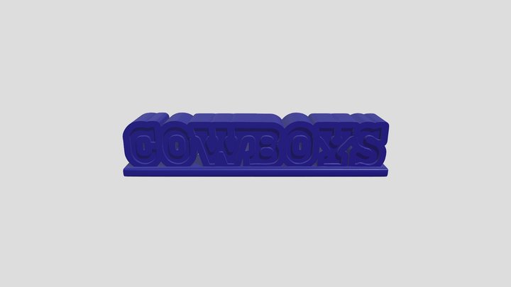 Cowboys 3D Model