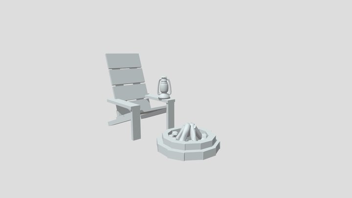 Eco House - 3 Props 3D Model