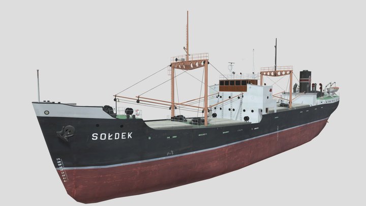 Sołdek 3D Model