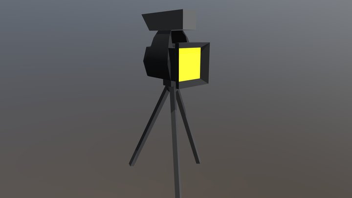 Camara TV #jukshow19 3D Model