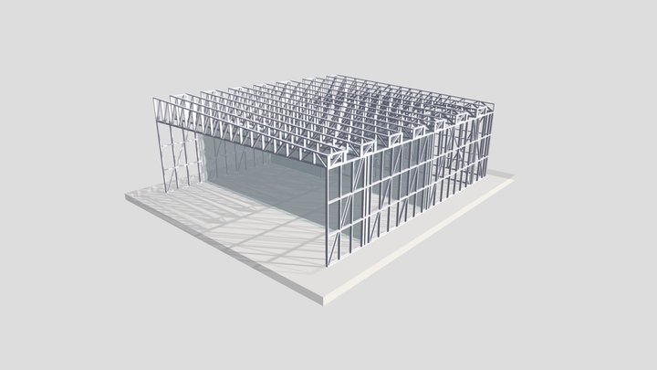 Дом 10х12. h=3.3, Махачкала 3D Model