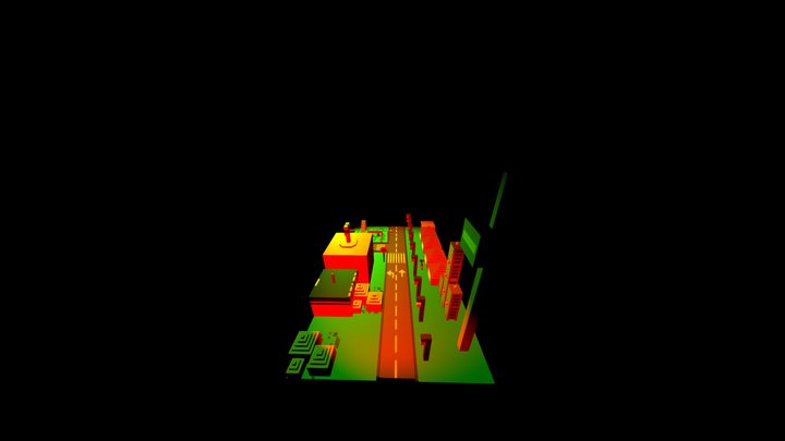 Megapolis 3D Model