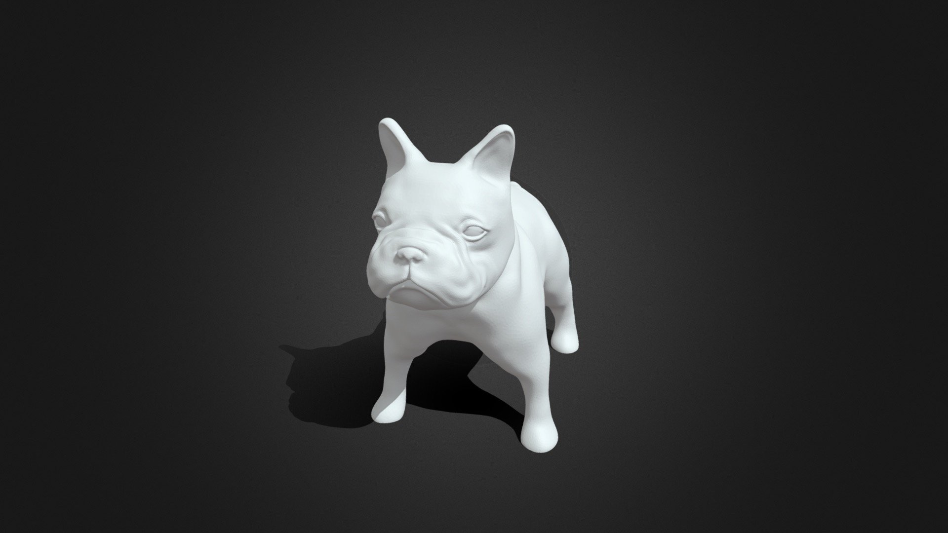 Bulldog 3d printing model