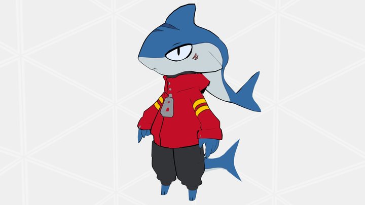 Shark - by d_floe 3D Model