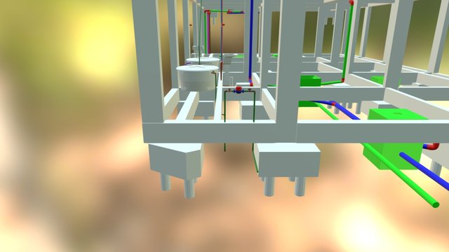 Projeto Estrutural 3D Model
