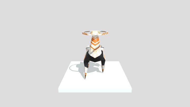 3D design robot animatie 3D Model