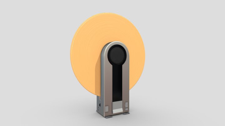 60's Record Player (High Poly) 3D Model