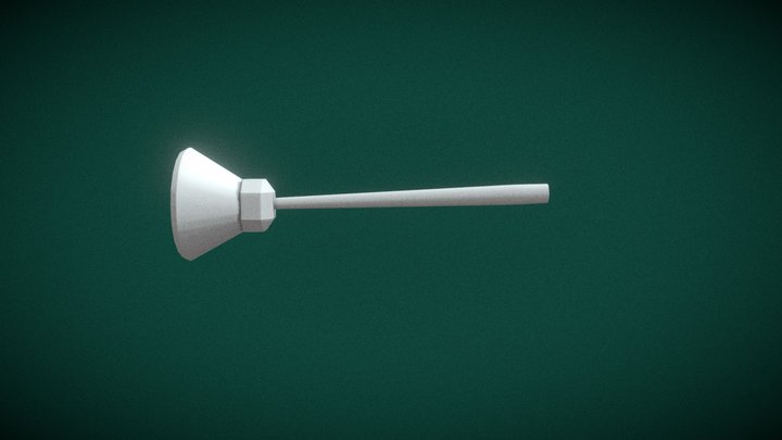 vassoura voadora 3D Model
