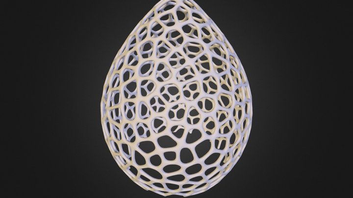 Drakenei lamp (Created by Eddy  Hamoen) 3D Model