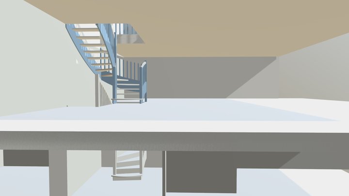3d-stairs2 3D Model