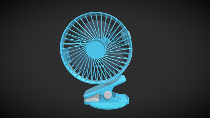 Mini Fan 3D Model