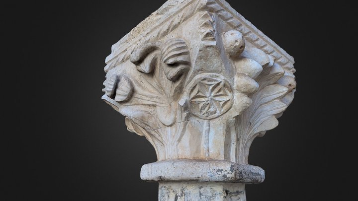 Capitello - Convento di Civitaretenga 3D Model