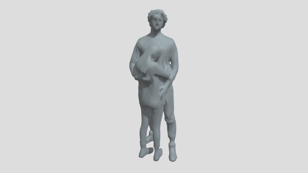 Lowpoly Coule Hugs