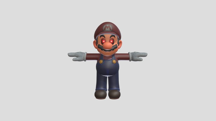 Mario.exe 3D Model