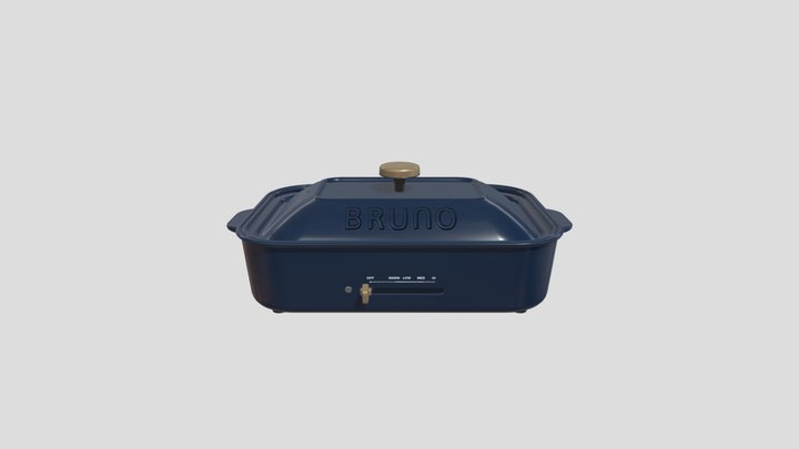 BRUNO Bruno Compact Hot Plate 3D Model
