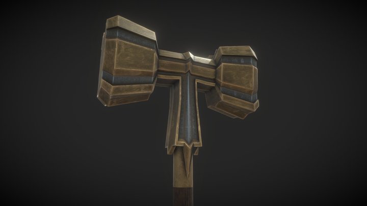 Hammer of a Thousand Anvils 3D Model