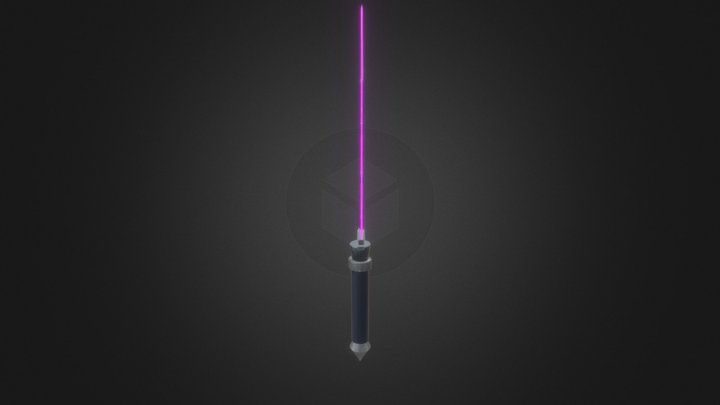 Sci-fi Sword 3D Model
