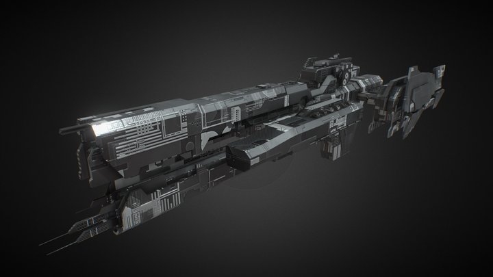 UNSC Savannah 3D Model