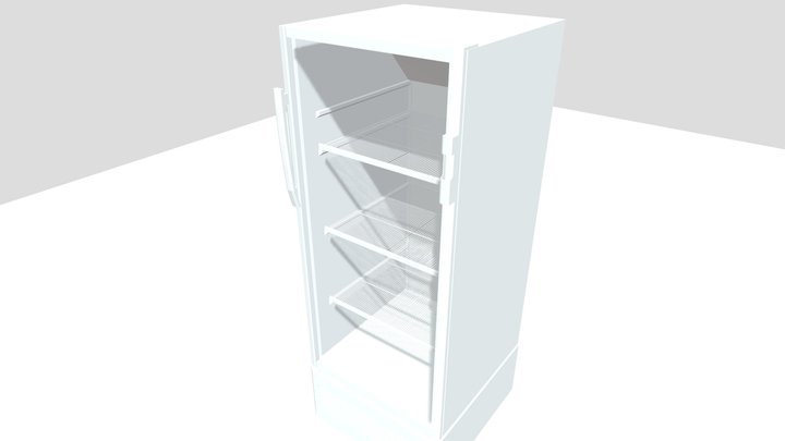 Softdrink Cooler 3D Model