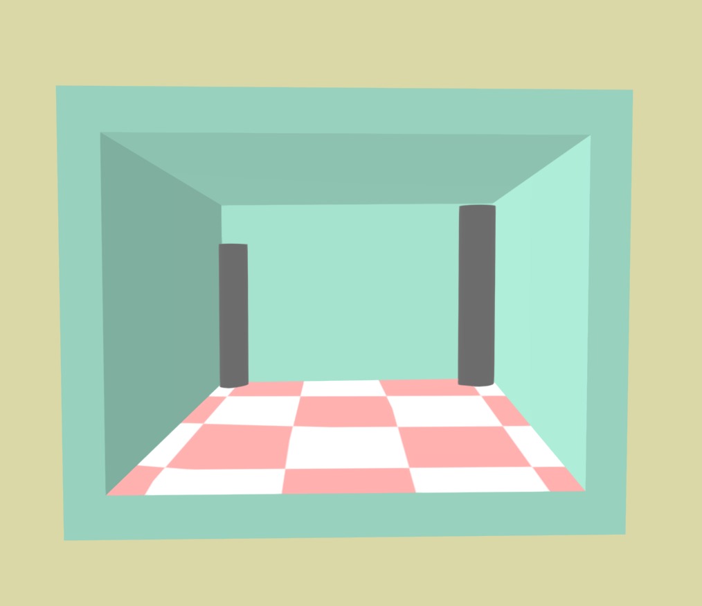 Ames Room - 3D model by Kevin (@kchang) [35127e6] - Sketchfab