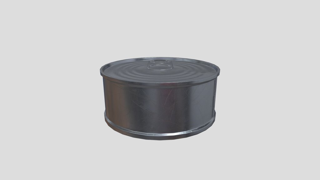 Round Food Can