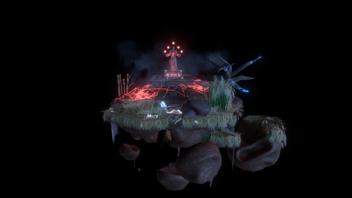 Life and Death Monument 3D Model