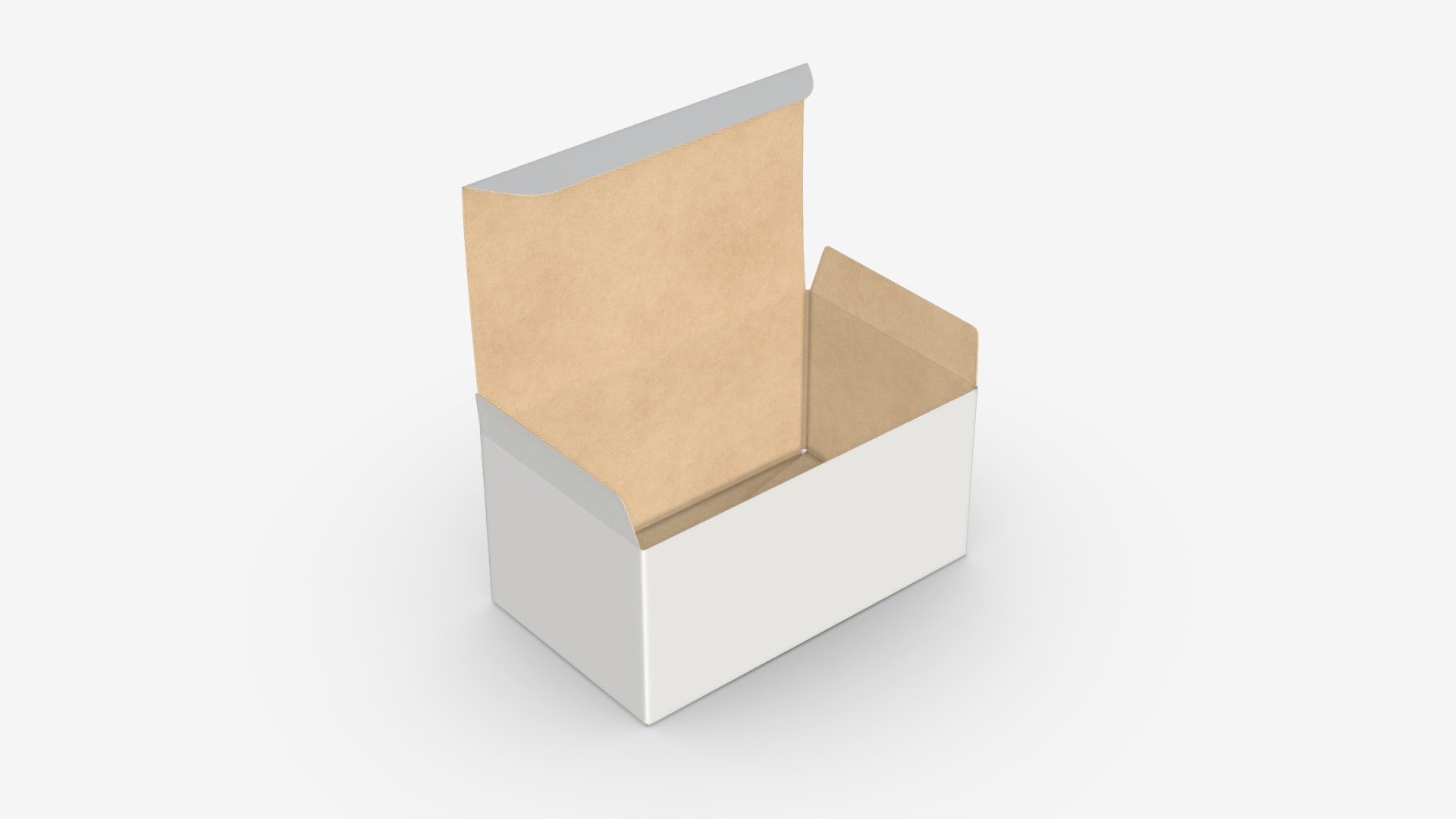 Gift box paper 05 opened - Buy Royalty Free 3D model by HQ3DMOD ...