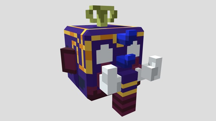 Mammoth Fruit 3D Model