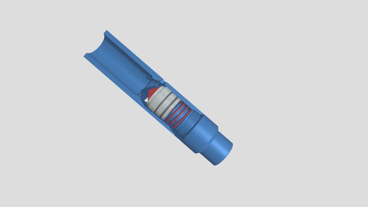ESP Sand Diverter AR (Shut Down) 3D Model